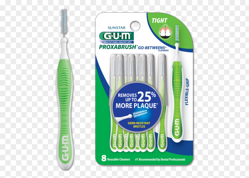 Toothbrush GUM Proxabrush Go-Betweens The Interdental Brush PNG