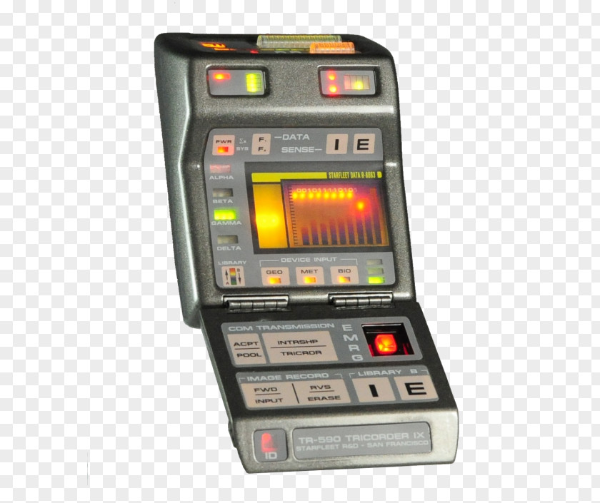 Tricorder Star Trek Klingon Luke Skywalker Wesley Crusher PNG