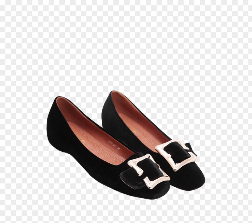 Flat Footwear Ballet Slip-on Shoe Strap Buckle PNG