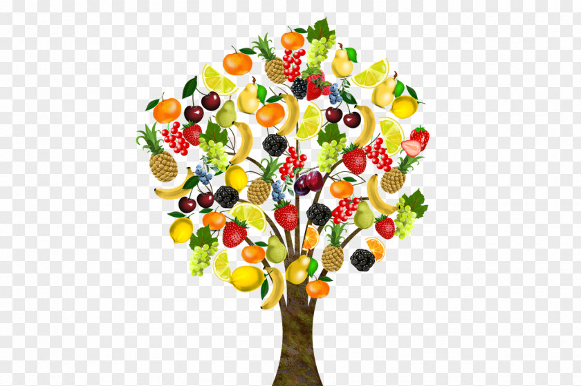 Tree With Fruit Health Eating PNG