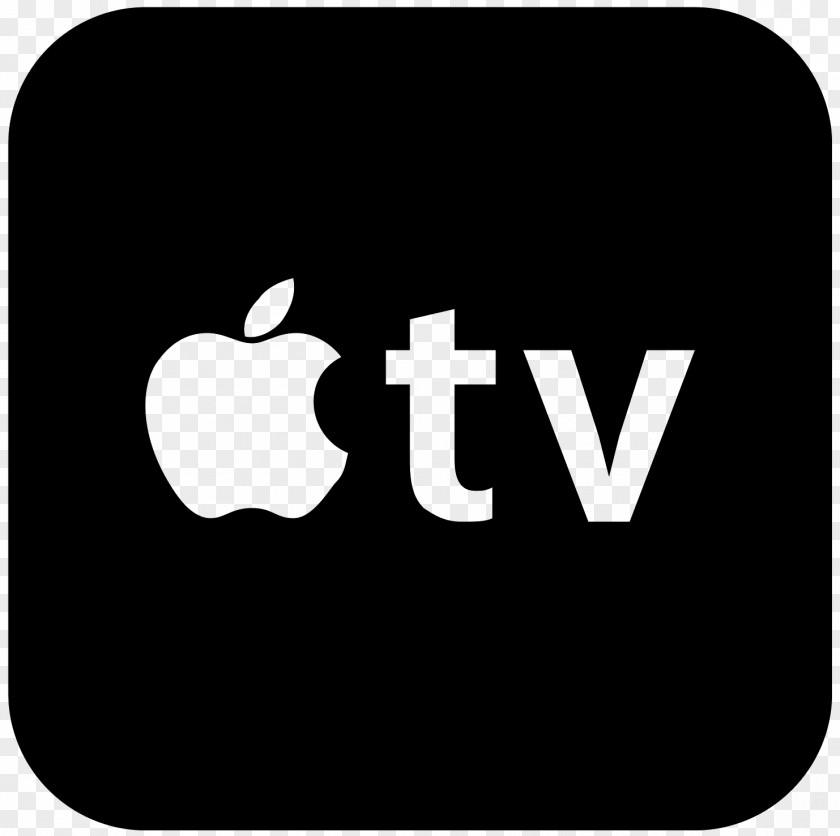 Apple Logo White TV ITunes Remote Television PNG