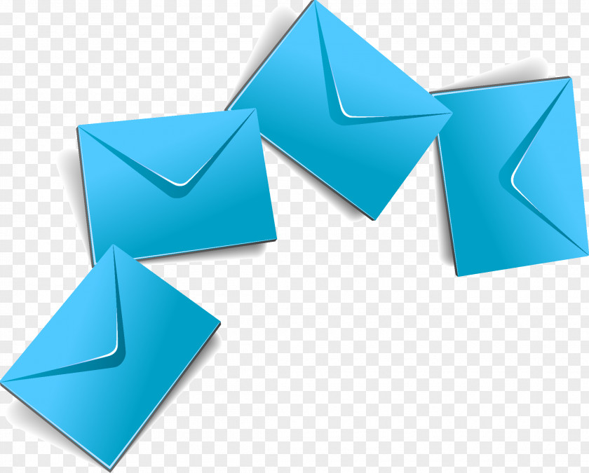 Envelope Blue Turquoise Font PNG