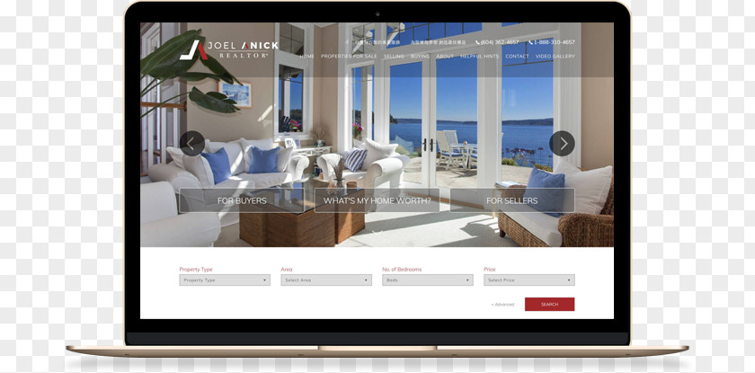 Estate Agent Website Real Image Web Design Multimedia PNG