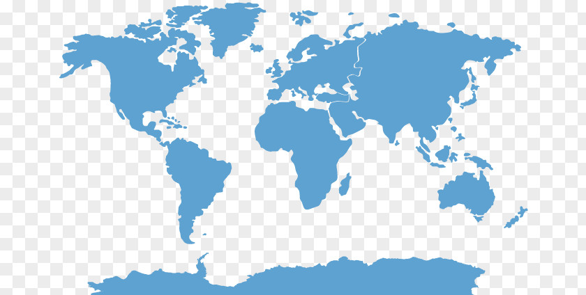 Organic World Map Globe PNG