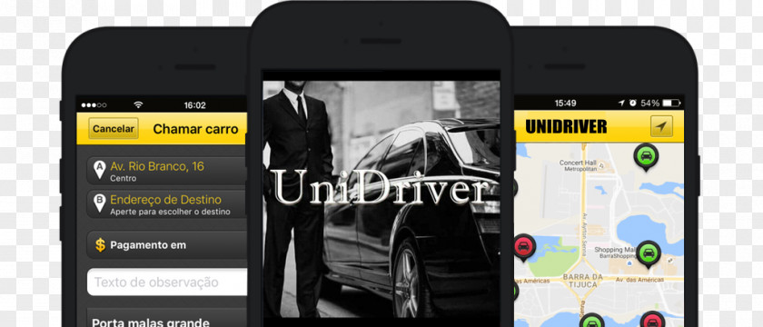 Taxi Driving Smartphone UBER Friend Perfect Chauffeur PNG