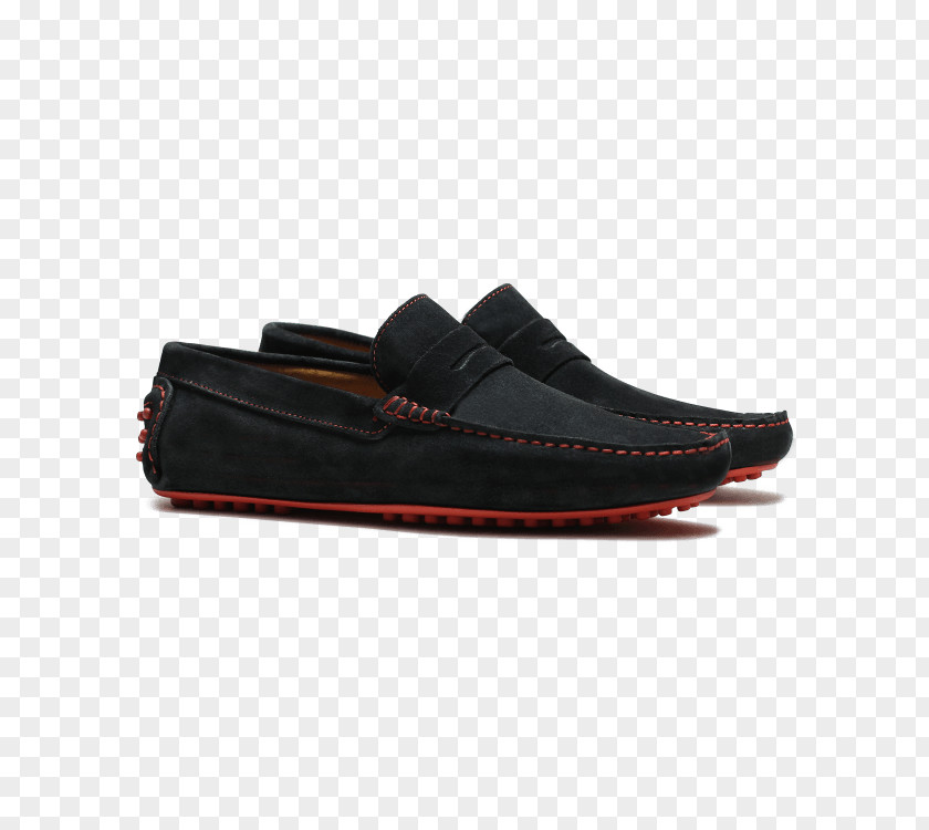 Wallet Slip-on Shoe Suede Sneakers PNG