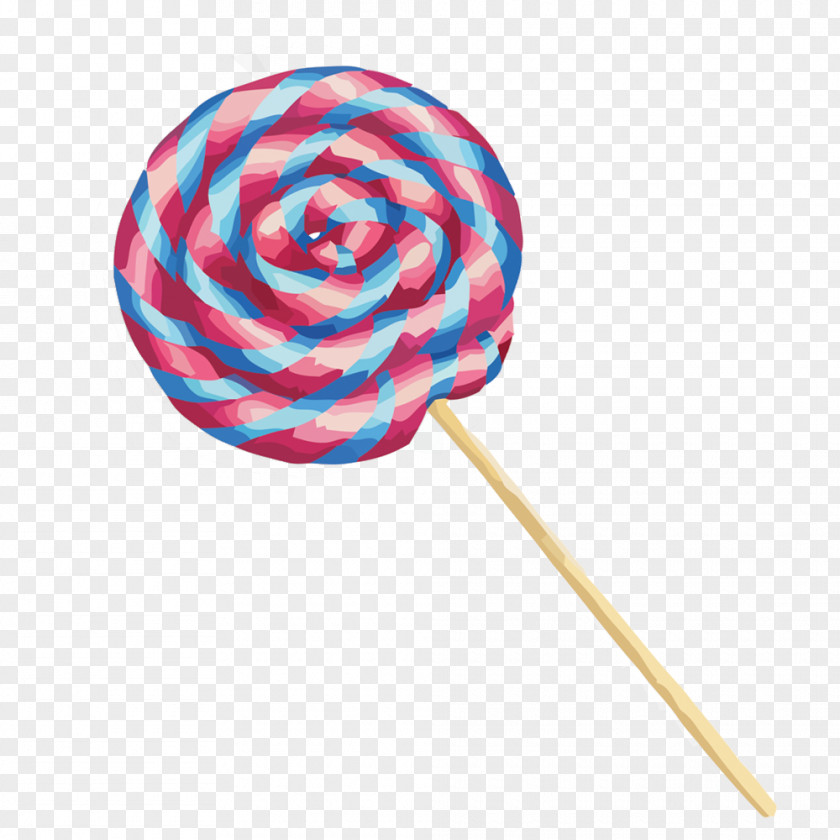 Hand-painted Lollipop Vector Material Euclidean Download Spiral PNG