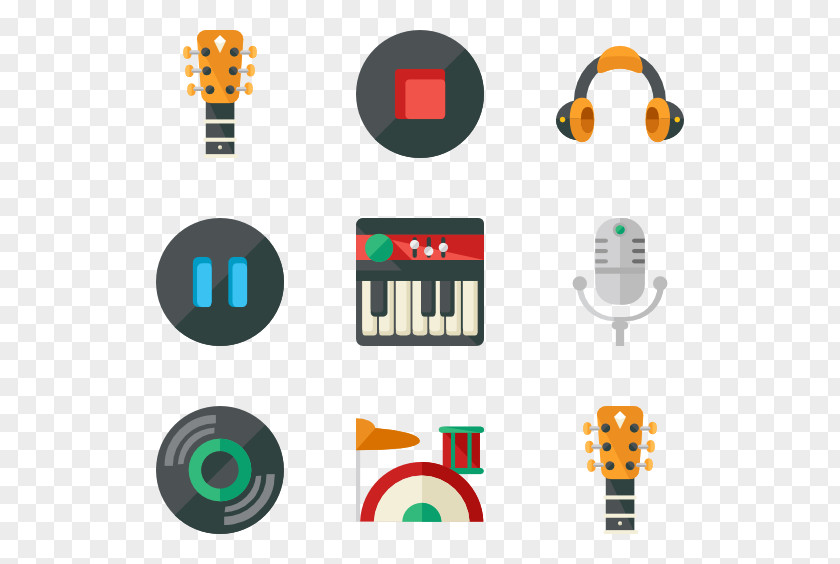 Instrumentos Musicales Audio Logo Font PNG