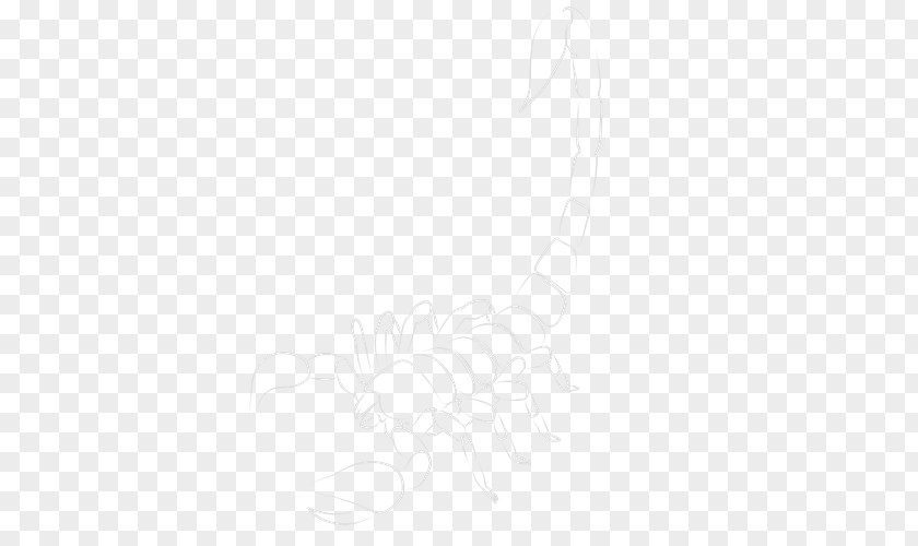 Line Art Drawing Finger White PNG