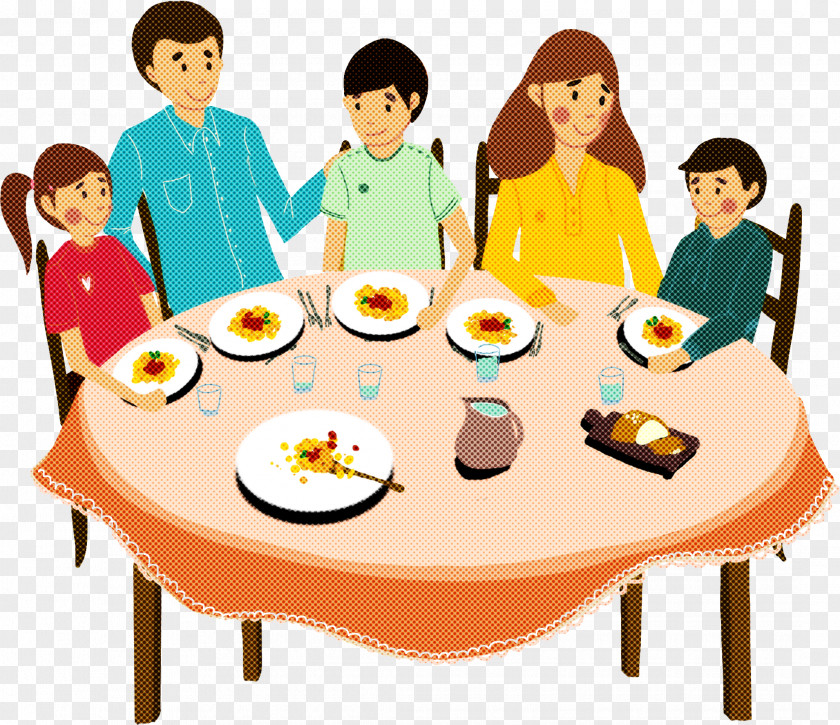 Table Sharing Meal Food Cuisine PNG
