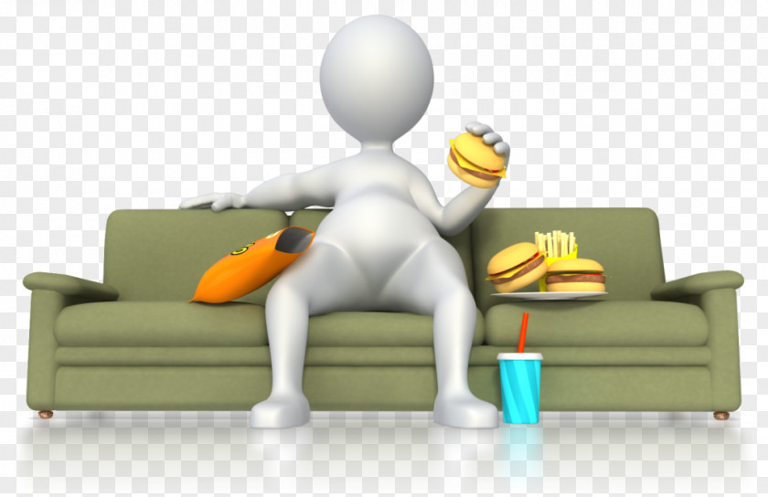 Teamwork Stick Figure Couch Animated Film Image Overeating PNG