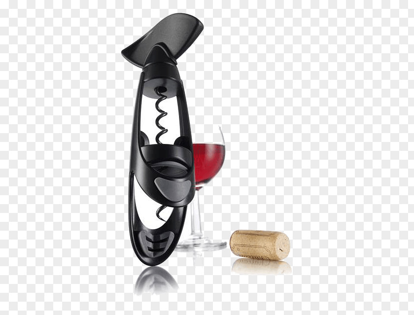 Wine Corkscrew Vacu Vin Bottle PNG