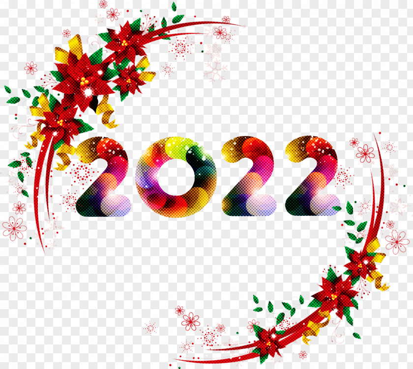 2022 Happy New Year PNG