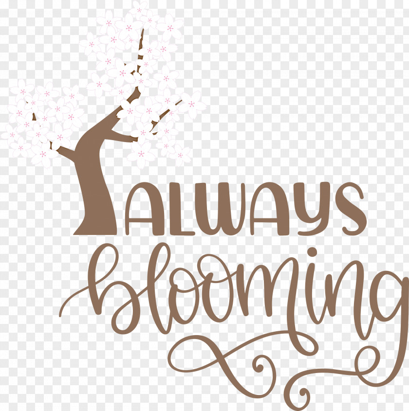 Always Blooming Spring PNG