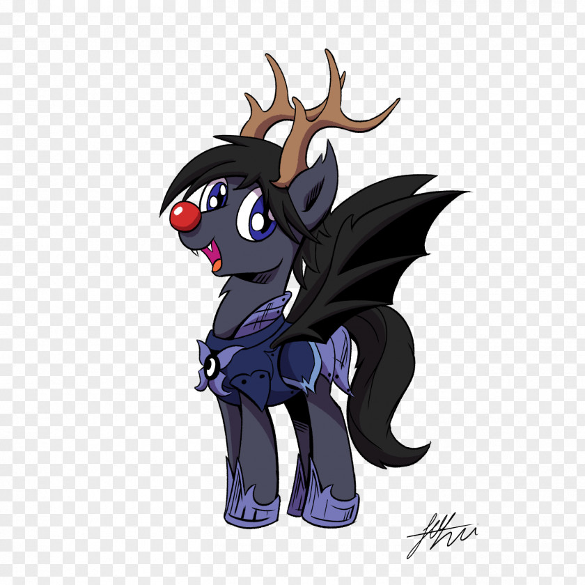 Antlers Pony Horse Reindeer Legendary Creature Cartoon PNG