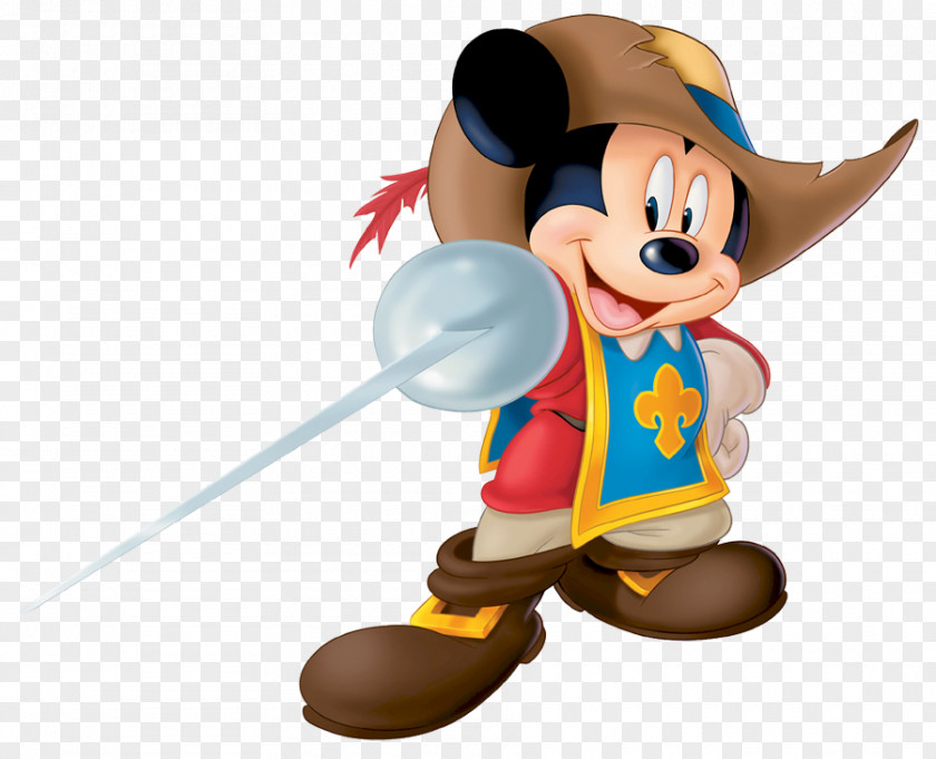 Beanstalk Clipart Mickey Mouse The Three Musketeers Donald Duck Goofy Porthos PNG