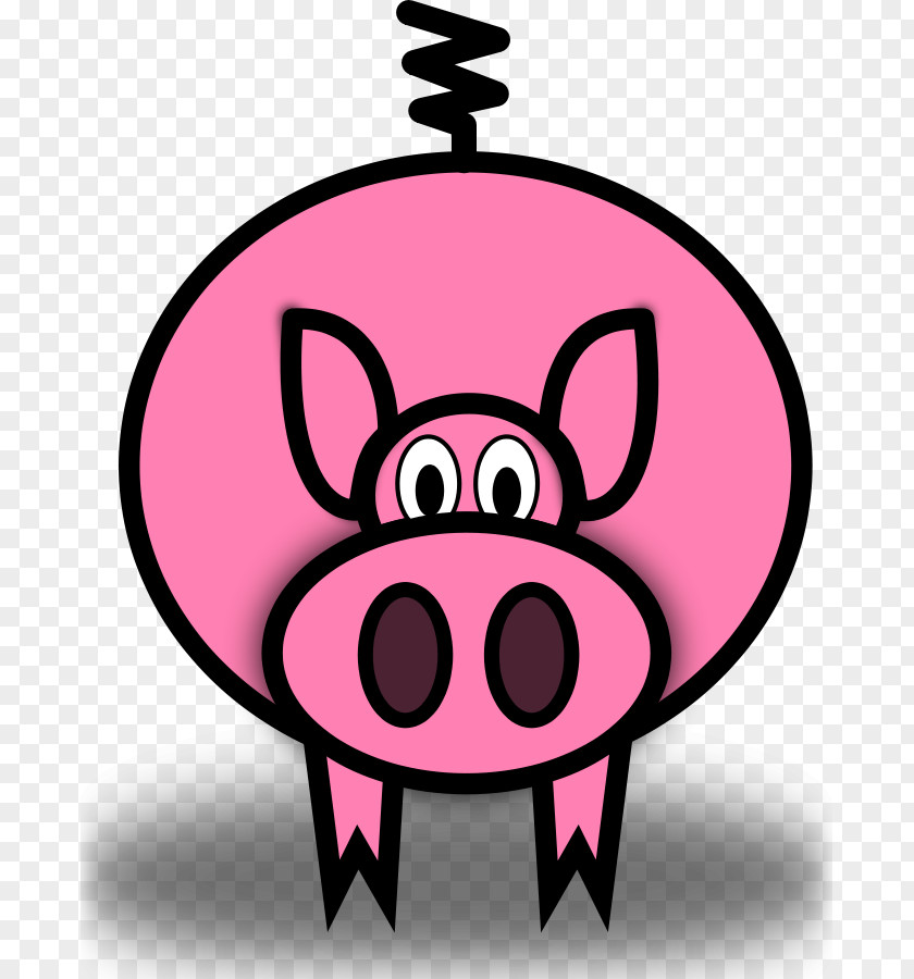 Cartoon Flying Pig Domestic Drawing Clip Art PNG
