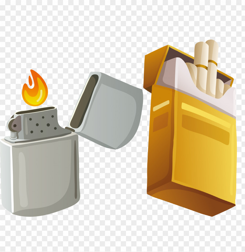 Lighters And Cigarettes PNG