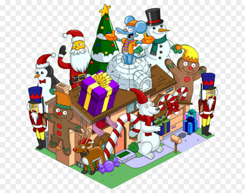 Lucille Botzcowski The Simpsons: Tapped Out Gingerbread House Mr. Burns Toy PNG