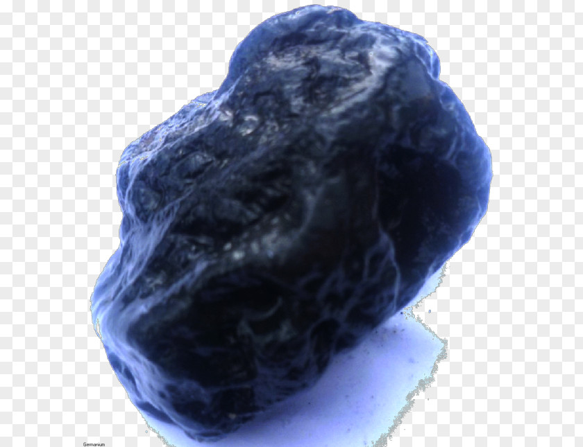 Meteorite Cobalt Blue Electric Mineral Gold Wool PNG