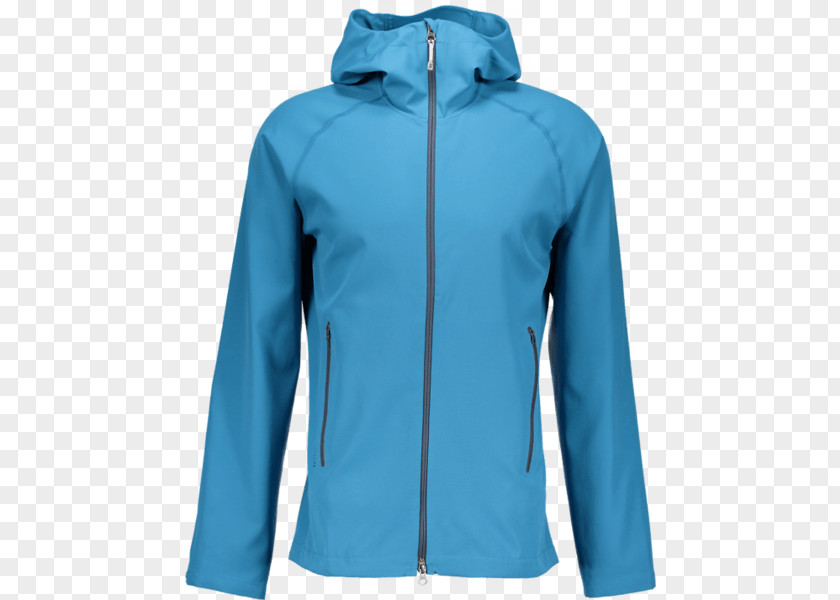 T-shirt Hoodie Jacket Blue Gore-Tex PNG