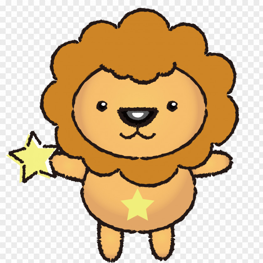 12 Constellation Leo Cartoon Lion PNG