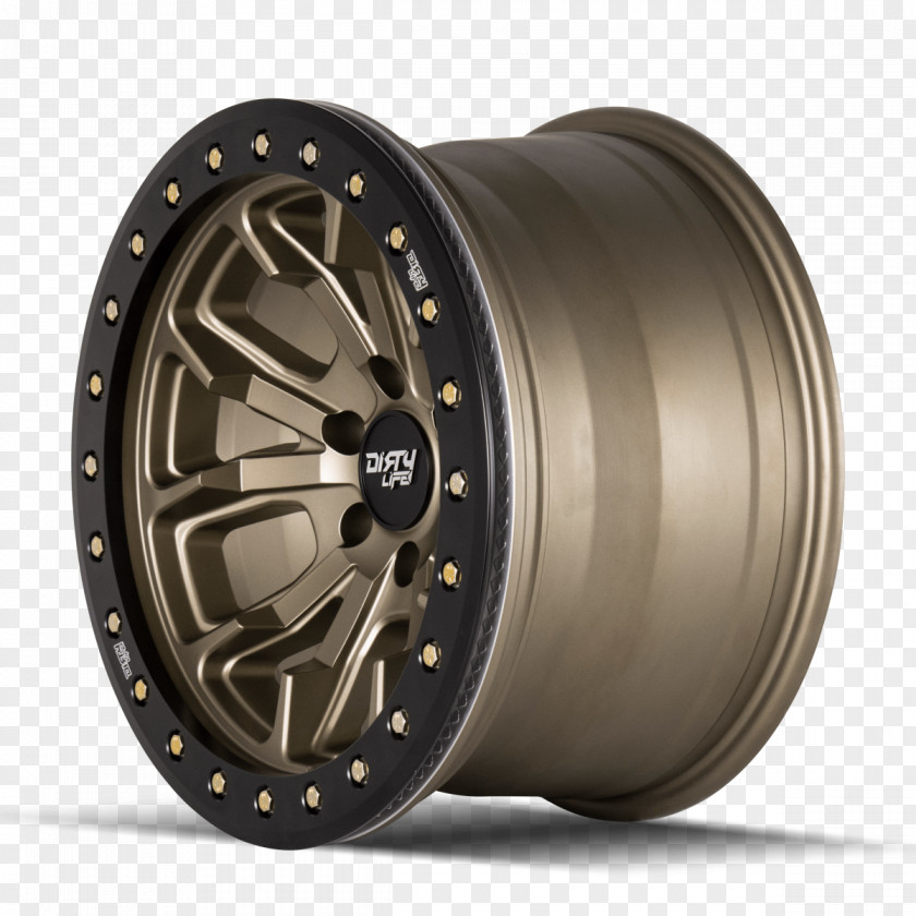 Alloy Wheel Beadlock Tire Rim PNG
