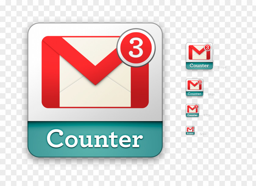 COUNTER Gmail Email Computer Software PNG