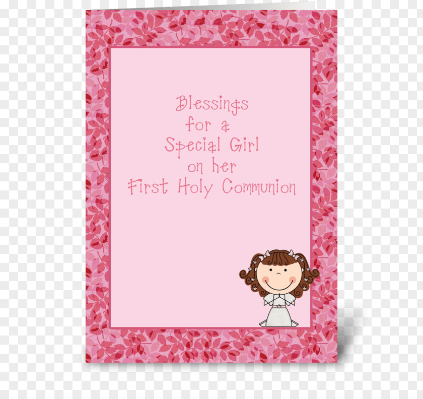 Gift Greeting & Note Cards Eucharist First Communion Blessing PNG