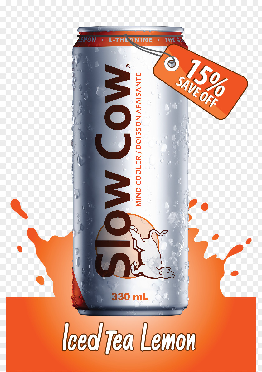 Iced Tea Energy Drink Slow Cow Fizzy Drinks Carbonated Water PNG