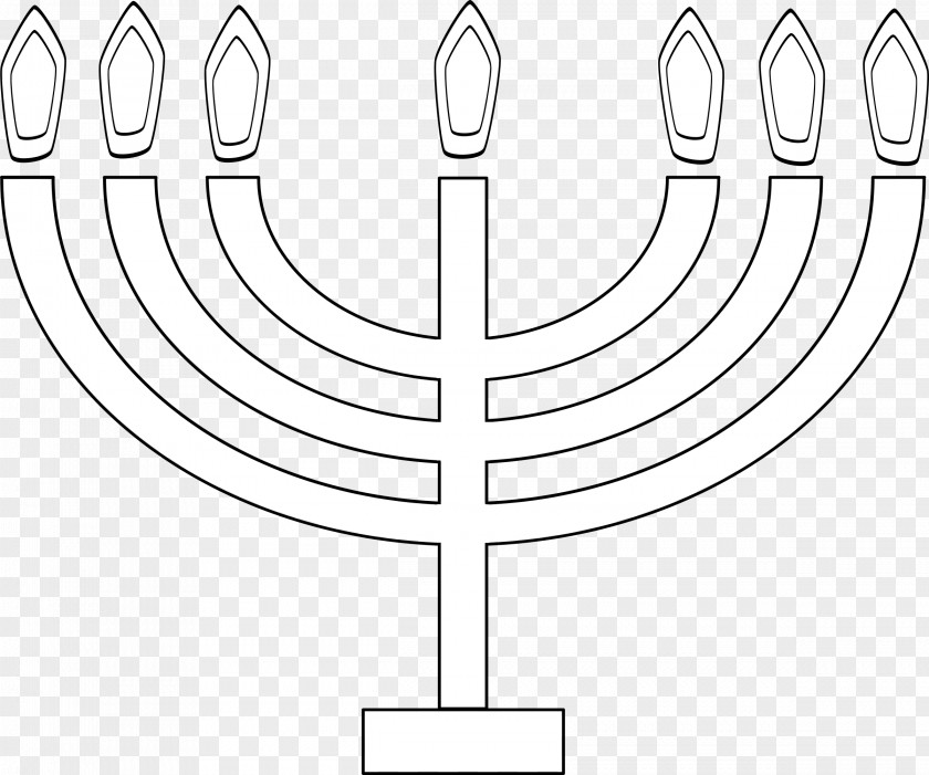 Judaism Clip Art Menorah Hanukkah Image Line PNG