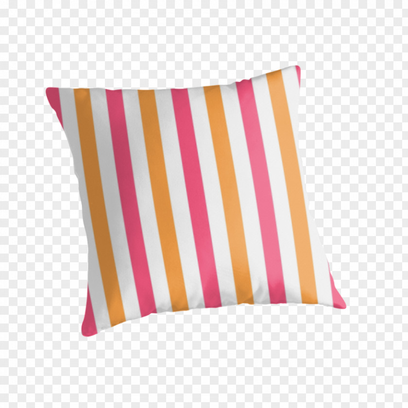 Striped Material Throw Pillows Cushion Rectangle PNG