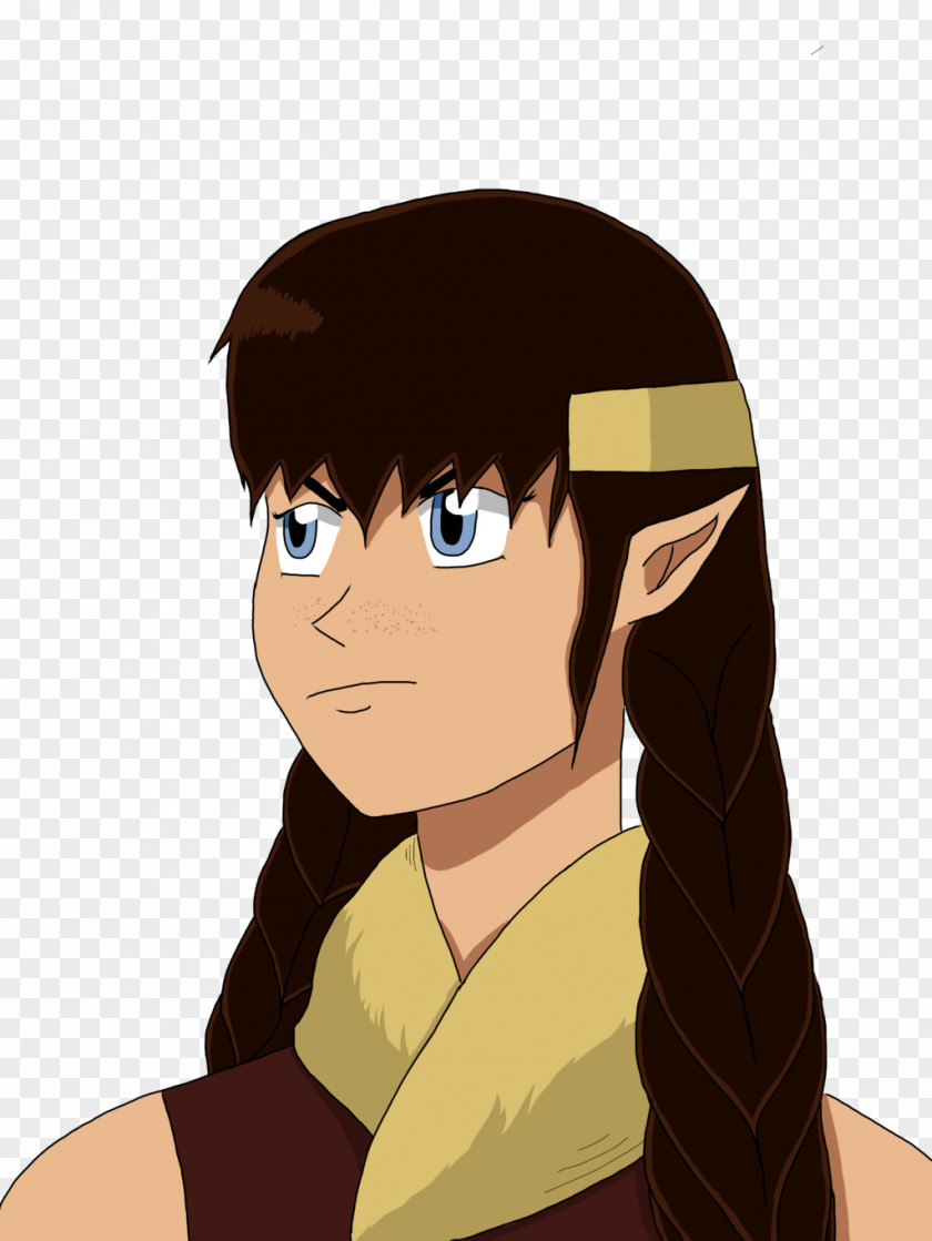 Inuyasha Face Arm Brown Hair Forehead PNG