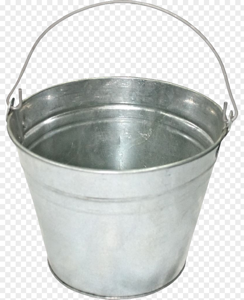 Iron Bucket Image Icon PNG