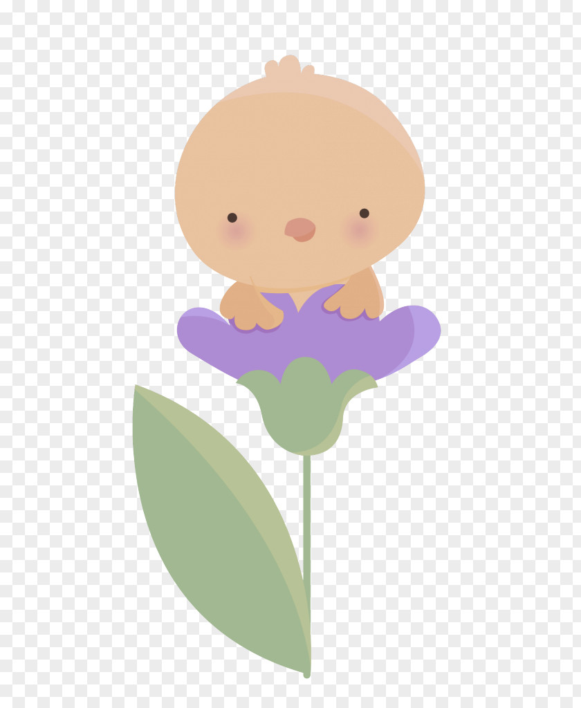 Smile Flower Cartoon Violet Clip Art Fictional Character Plant PNG