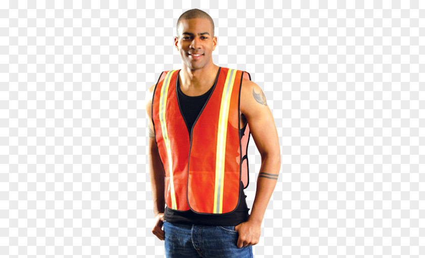 T-shirt Gilets High-visibility Clothing American National Standards Institute Mesh PNG