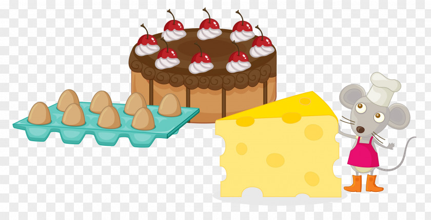 The Mouse Beside Cake Cheesecake Cream Bxe1nh PNG