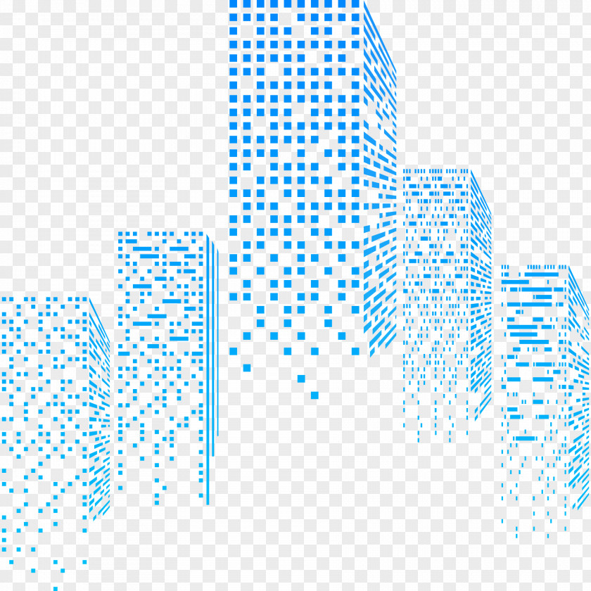 Abstract Urban Building Design PNG