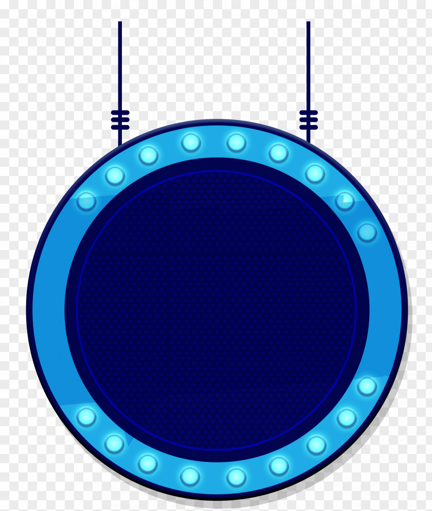 Blue Cartoon Light Bulb Brand Decoration Pattern Euclidean Vector PNG