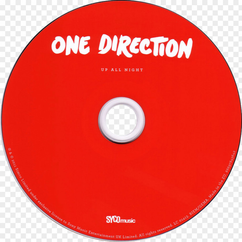 CD One Direction Up All Night: The Live Tour Take Me Home Four PNG