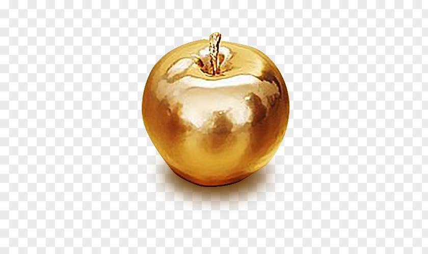 Golden Apple PNG