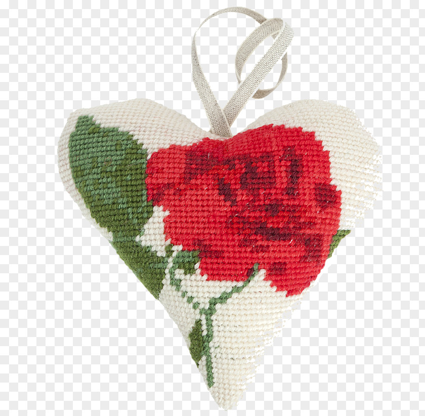 Heart Needlepoint Tapestry Hand-Sewing Needles Rose PNG