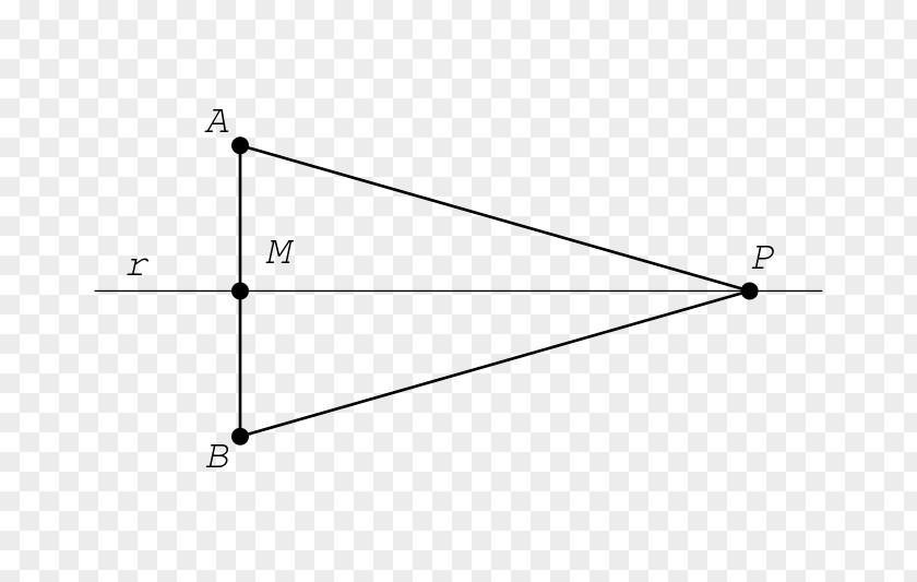 Line Segment Triangle Point Area PNG
