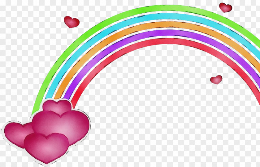 Meteorological Phenomenon Magenta Valentines Day Heart PNG