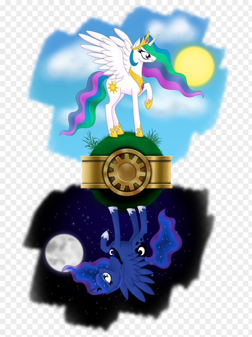 Night Day Desktop Wallpaper Princess Luna Display Resolution Environment PNG