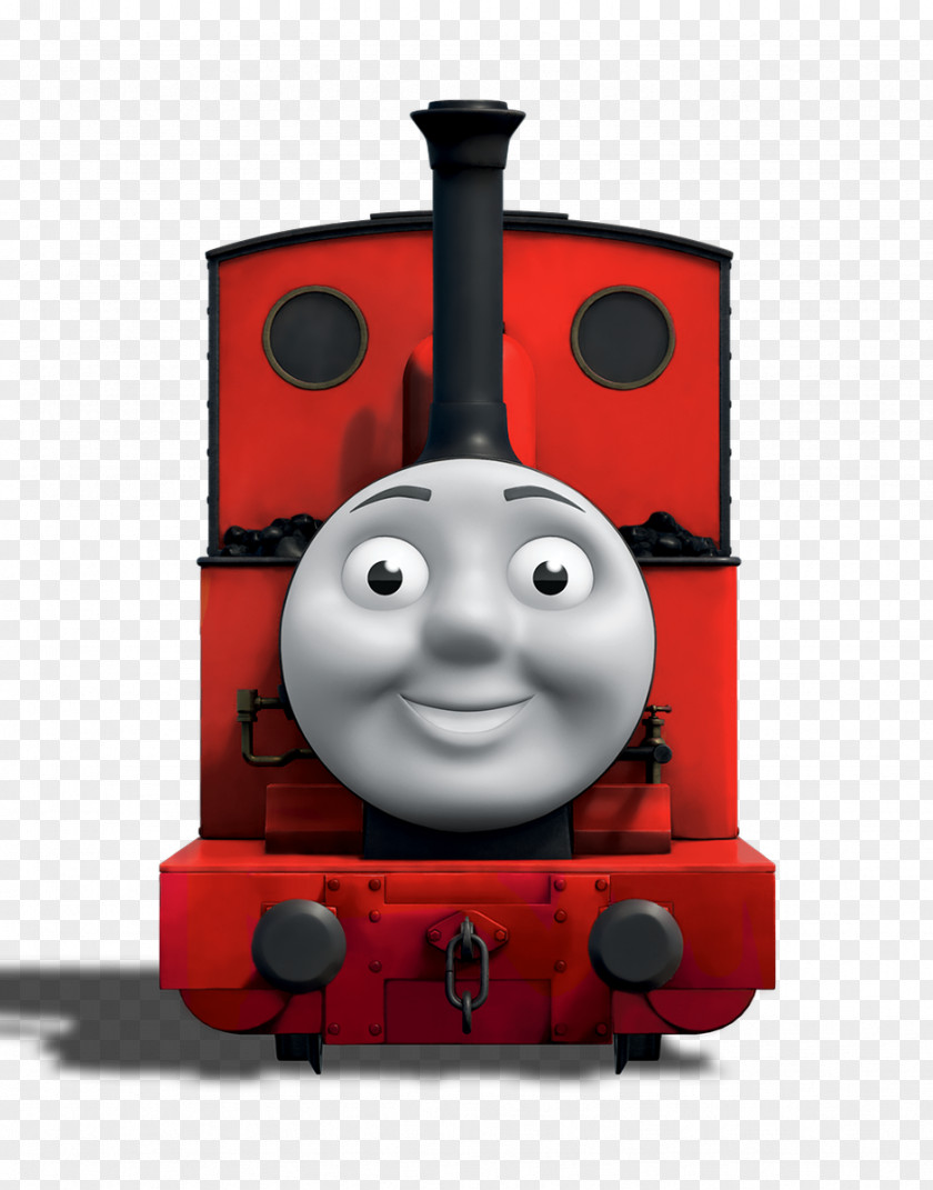 Thomas & Friends Rheneas Skarloey James The Red Engine PNG