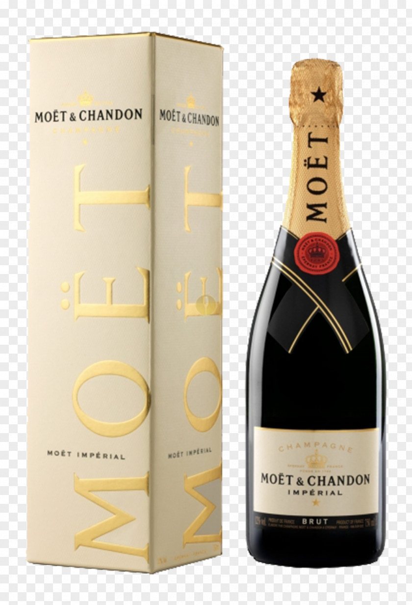 Champagne Moët & Chandon Moet Imperial Brut Sparkling Wine PNG