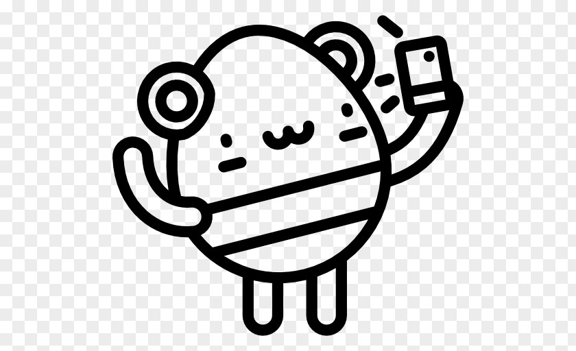 Selfie Line Art Human Behavior Happiness Clip PNG