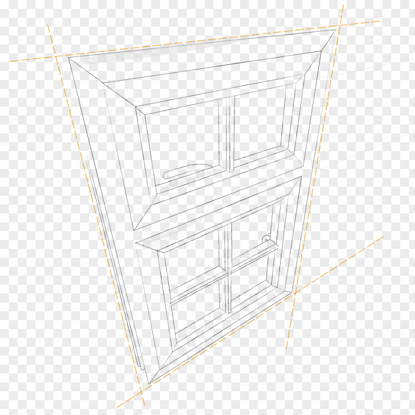 Wood Line Angle Sketch PNG