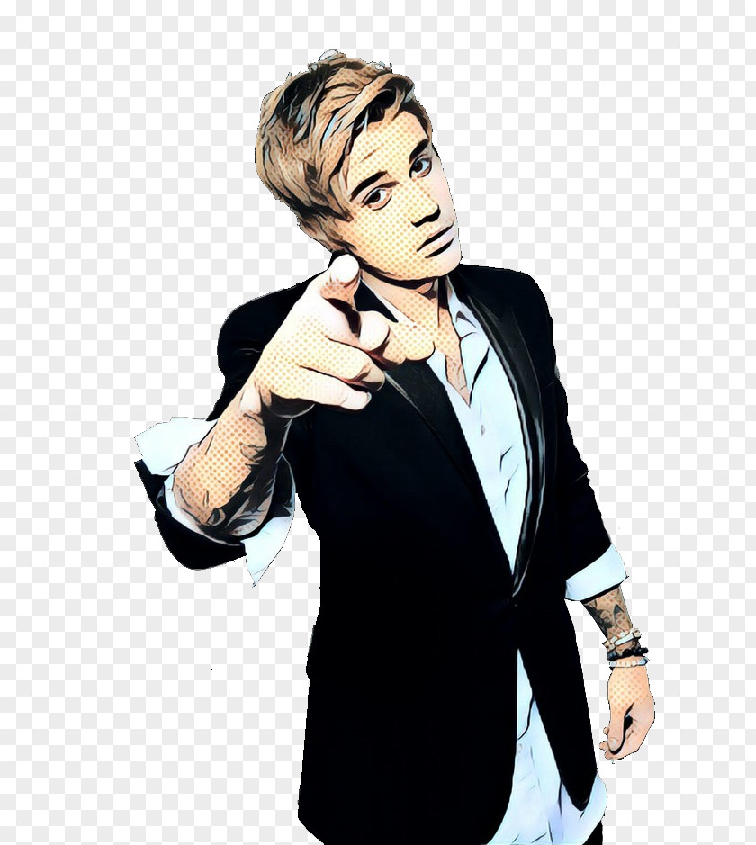 Businessperson Suit Cartoon Forehead Gesture Finger Thumb PNG